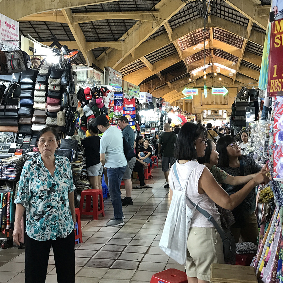 ベトナムホーチミンベンタイン市場