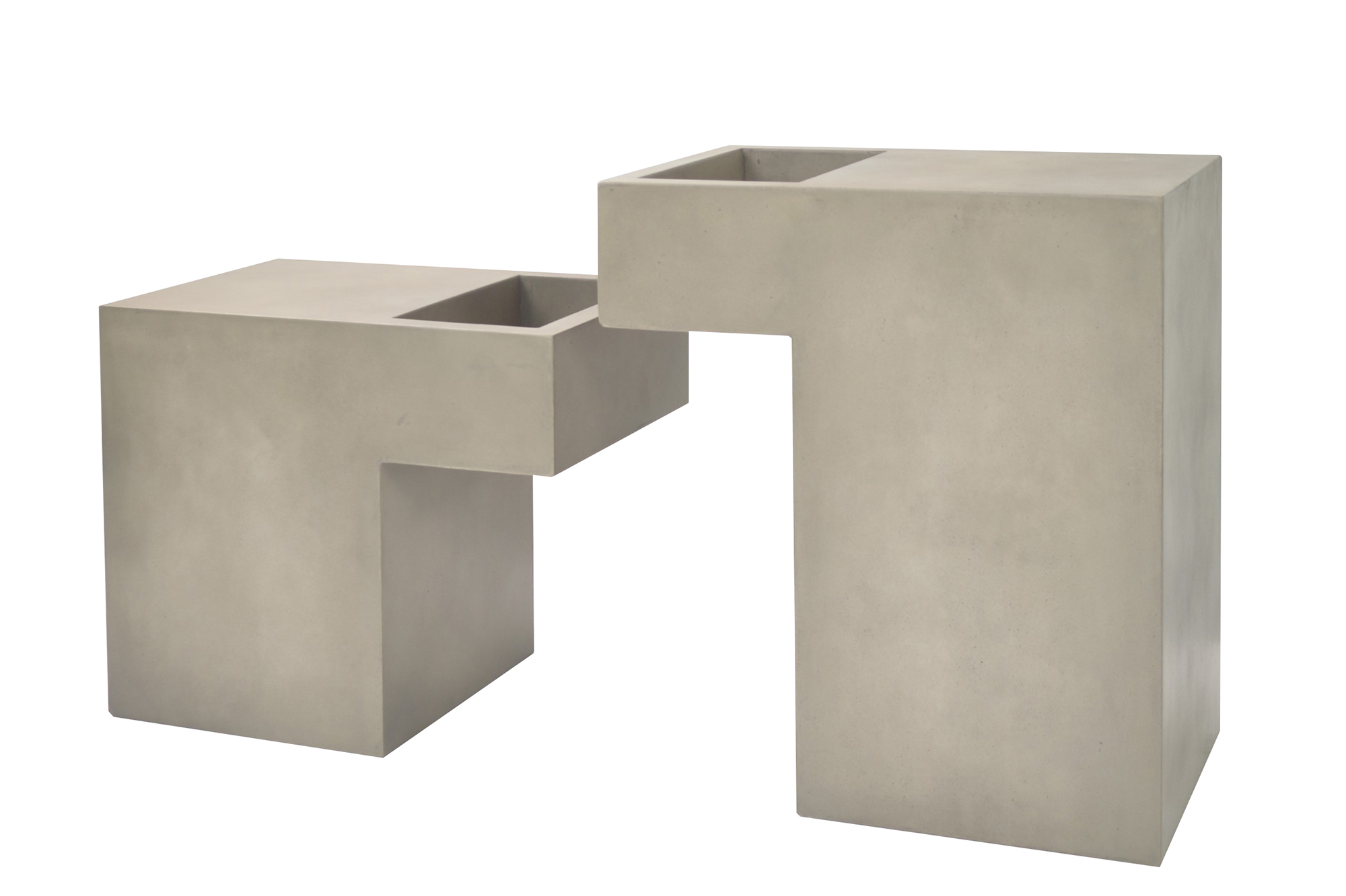 Cement Side table & Stool