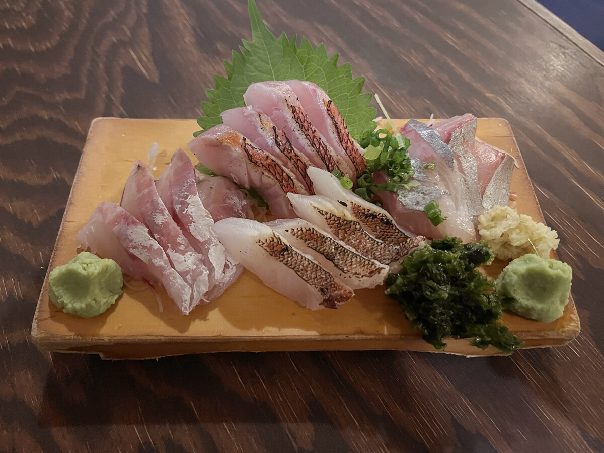 静岡出張_刺身盛り