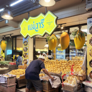 タイバンコクのマンゴー屋